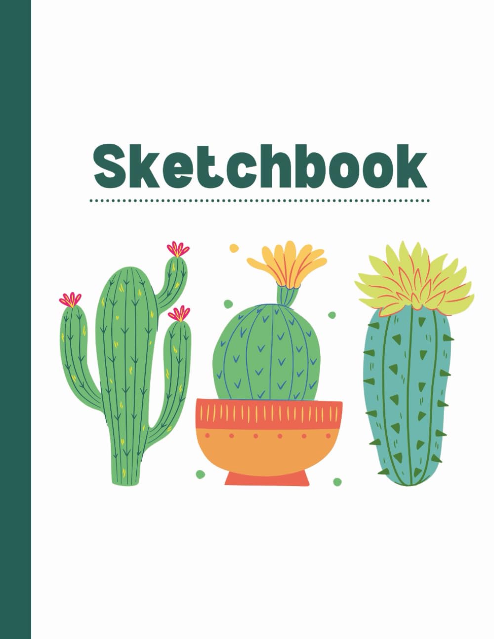 capítulo por capítulo baixar Cactus Sketchbook: Cute Drawing Pad for Women, Girls, Teens, & Artists who Love Succulents, Prickly Plants, or the Desert | Large Blank Western Landscape Cacti Sketch Book