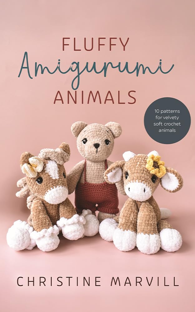 ler totalmente Fluffy Amigurumi Animals: 10 Patterns for Velvety Soft Crochet Animals (English Edition)