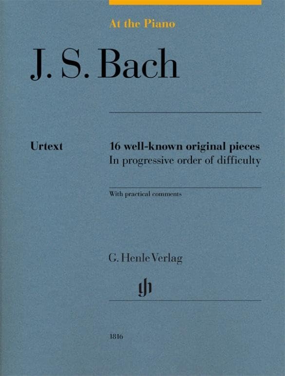 capítulo por capítulo baixar At the Piano - J. S. Bach: 16 well-known original pieces in progressive order of difficulty with practical comments