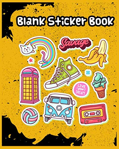 Blank Sticker Book: Preschool Stickers Workbook - Boys and Girls Activity Album- Sticker Journal for Girls - My Sticker Collecting Album - Sticker... Book – Gift Idea for Sticker Lovers baixar livro de graça