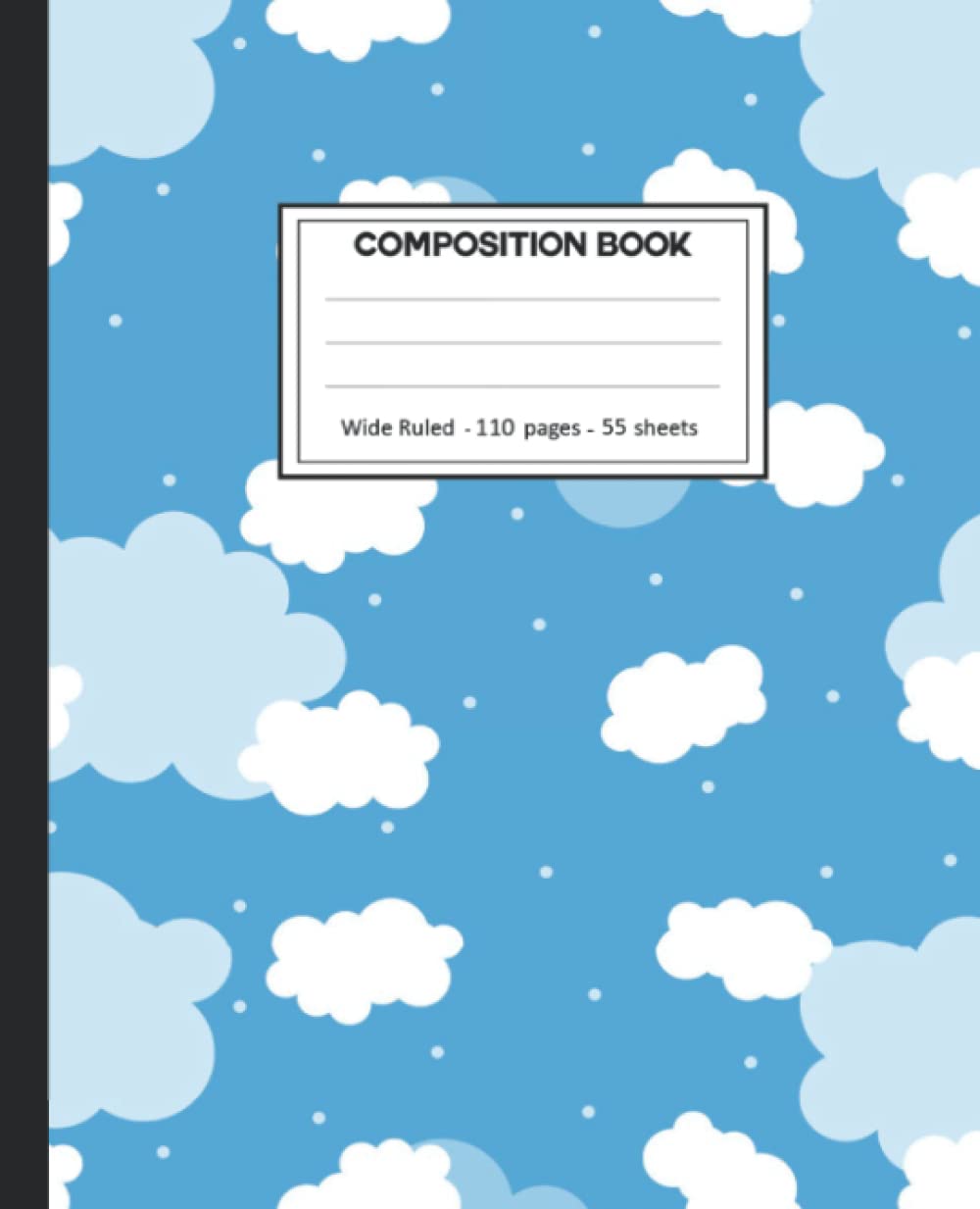 Composition Notebook: Composition Notebook with clouds for School. baixar livro de graça