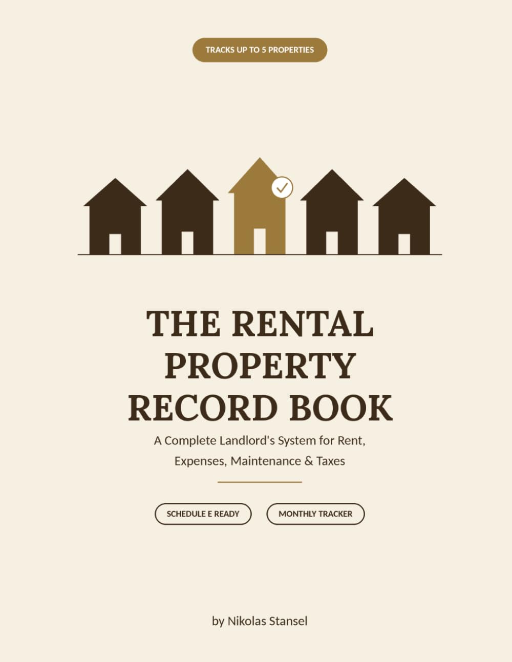 ler totalmente The Rental Property Record Book: A Complete Landlord's System for Rent, Expenses, Maintenance & Taxes