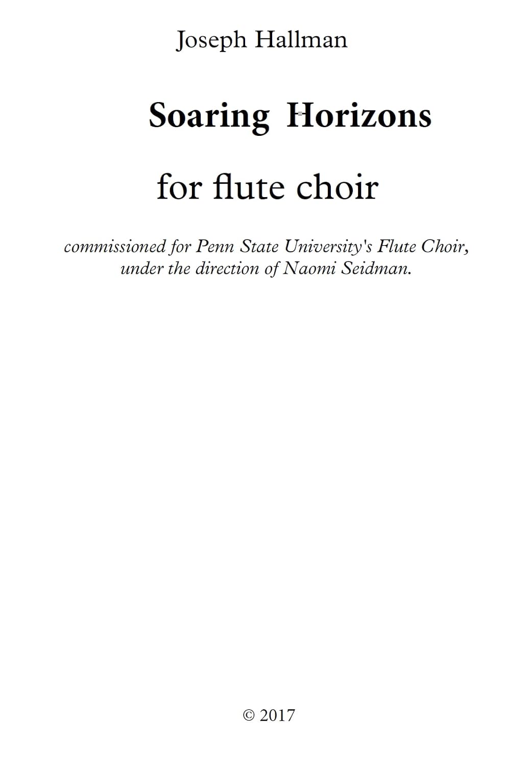 Soaring Horizons for Flute Choir ( 2 picc, 3 flute, alto, bass, contra) (English Edition) baixar o livro de graça