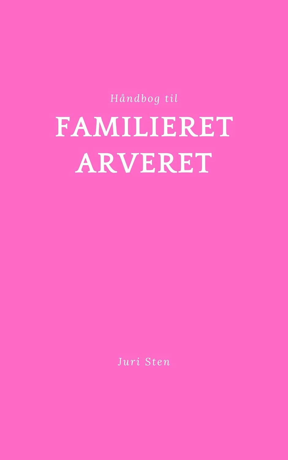 capítulo por capítulo baixar Håndbog til familieret og arveret (Håndbog til jura) (Danish Edition)