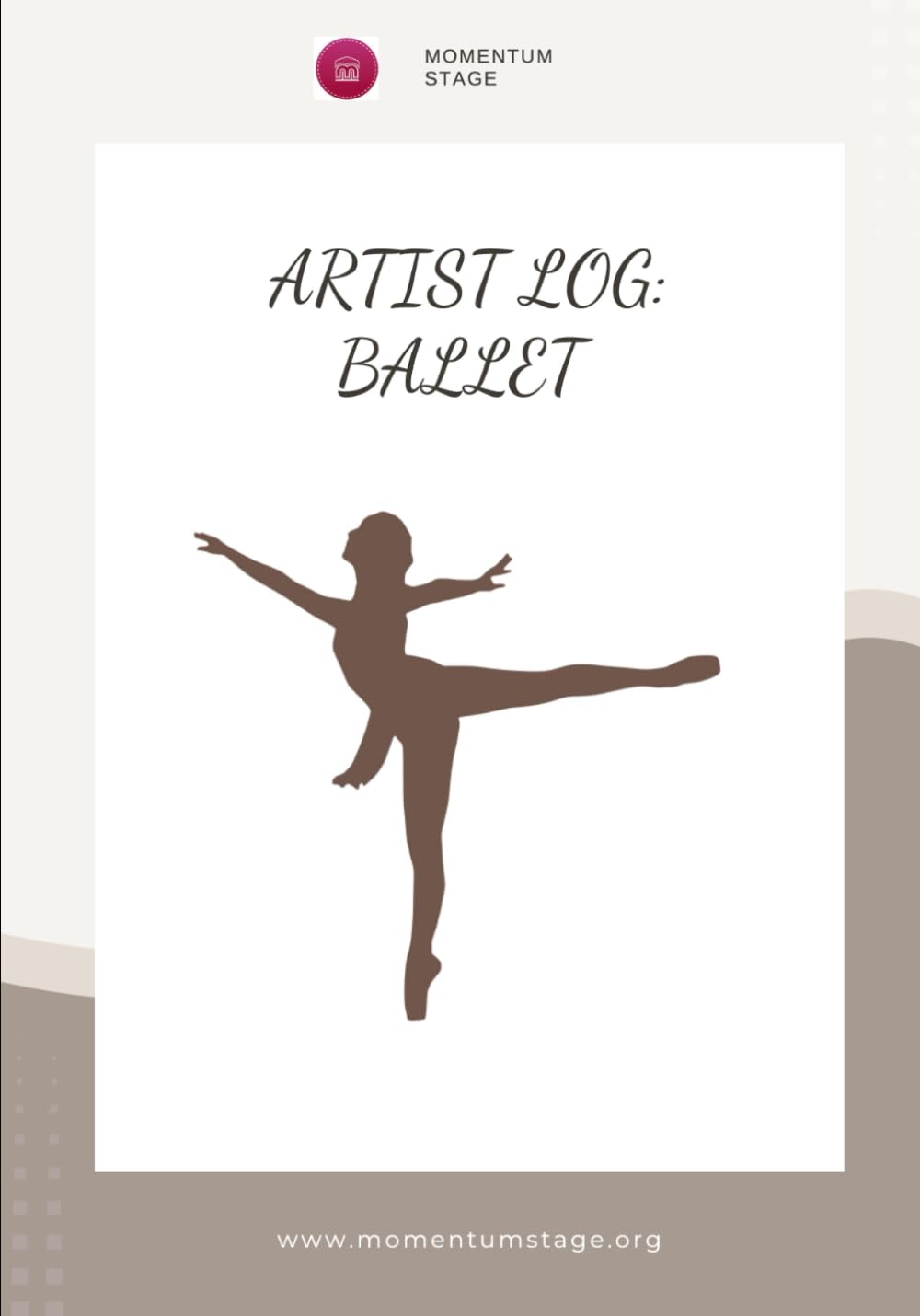 ler totalmente Artist's Log: Ballet: A Ballet Class Journal