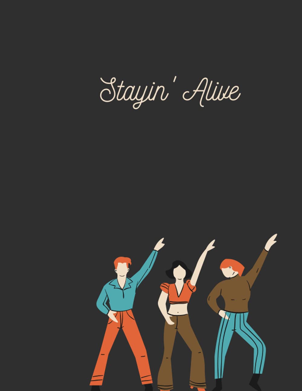 capítulo por capítulo baixar Staylin Alive Disco Journal or Notebook: 8.5 x 11-inch journal or notebook; 110 college ruled white pages; paperback
