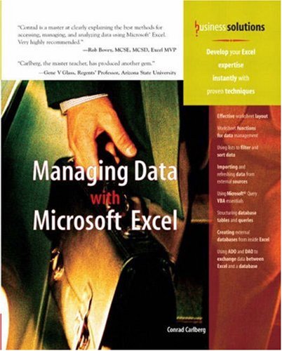 Managing Data with Excel baixar livro de graça