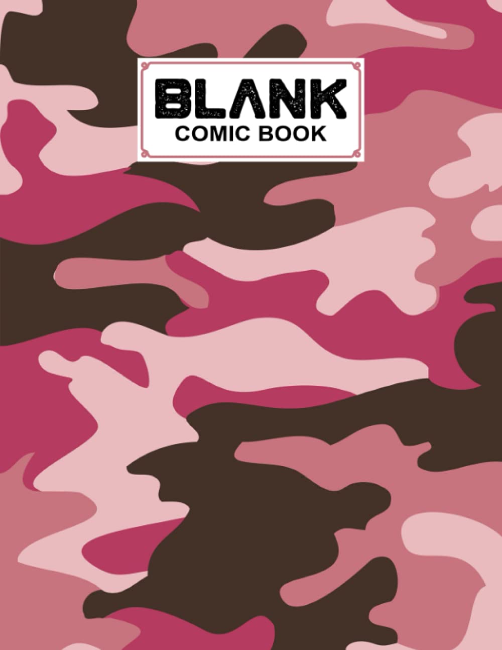 capítulo por capítulo baixar Blank Comic Book: Camo Print Cover, Create Your Own Story, Journal, Notebook, Sketchbook for Kids and Adults, 120 Pages - Size 8.5" x 11" Notebook by Wally Funke