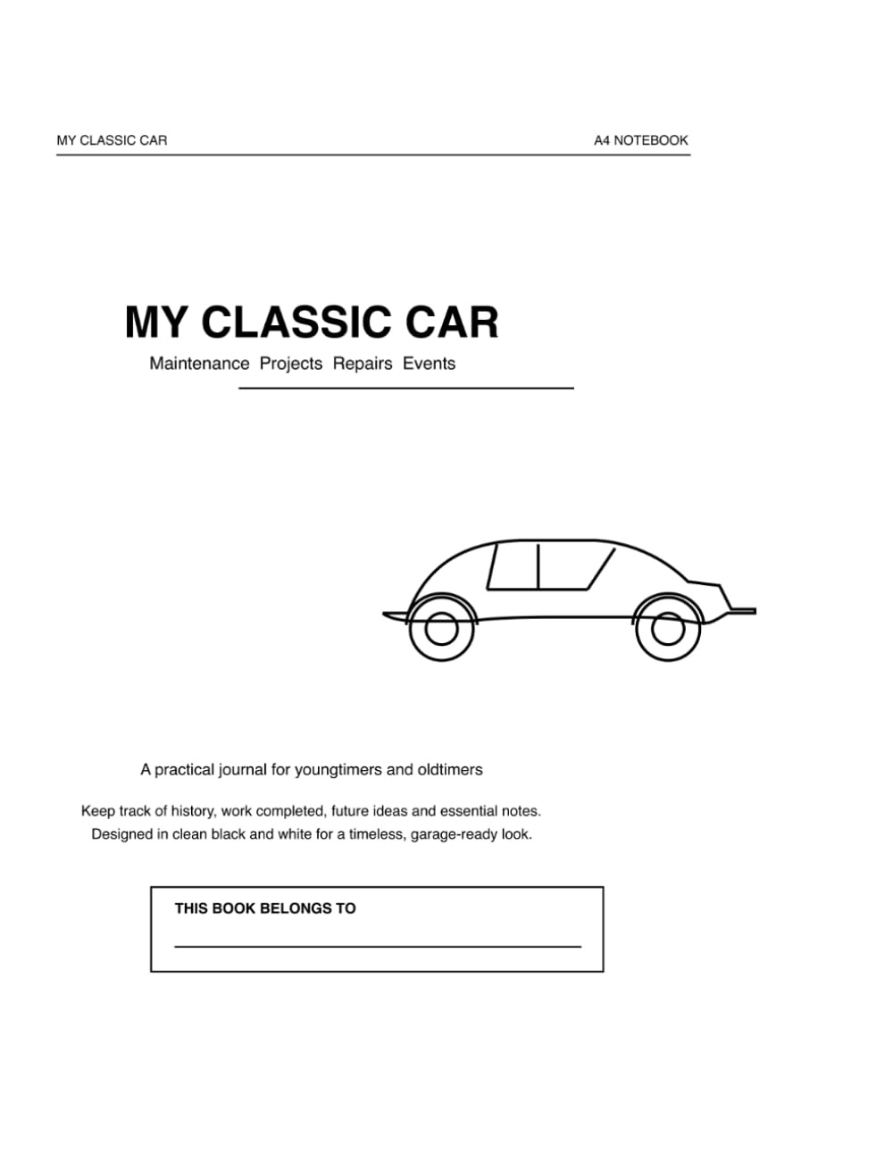 capítulo por capítulo baixar My Classic Car: logbook of Maintenance • Projects • Repairs • Events