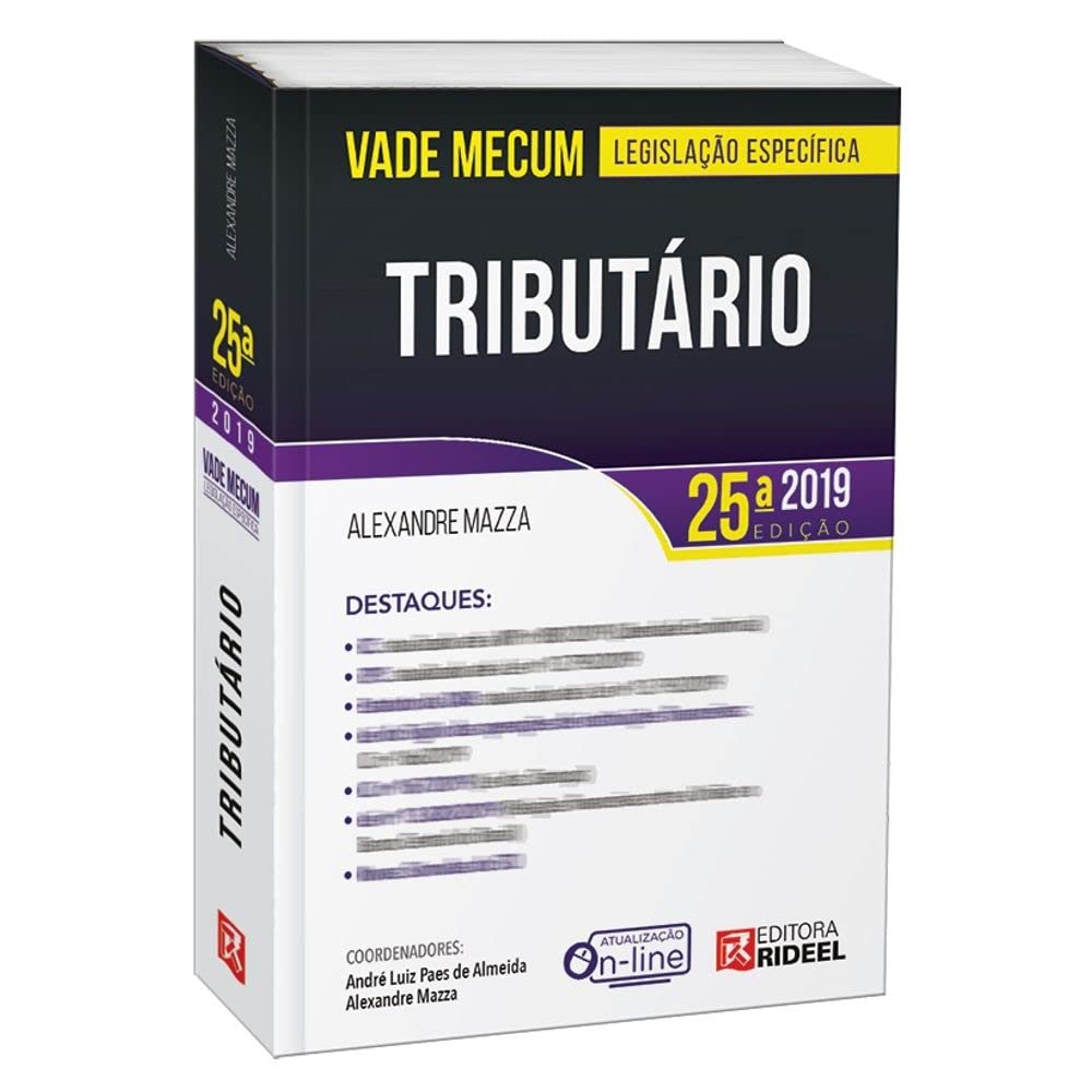 Vade Mecum Tributário baixar o livro de graça