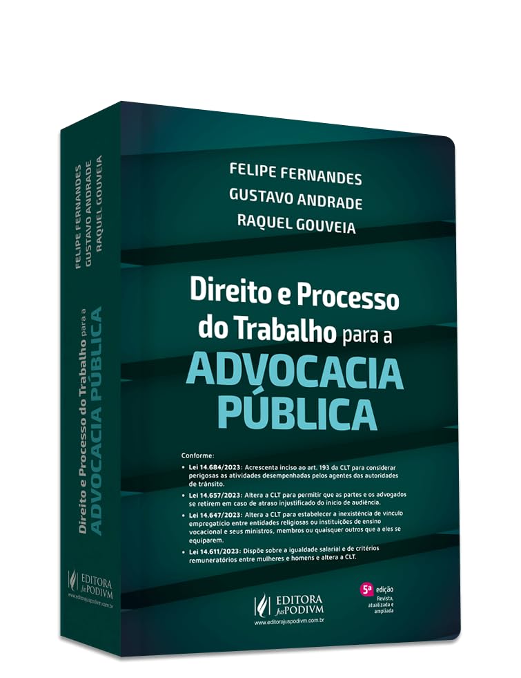 Direito e Processo do Trabalho Para a Advocacia Pública (2024) baixar livro de graça