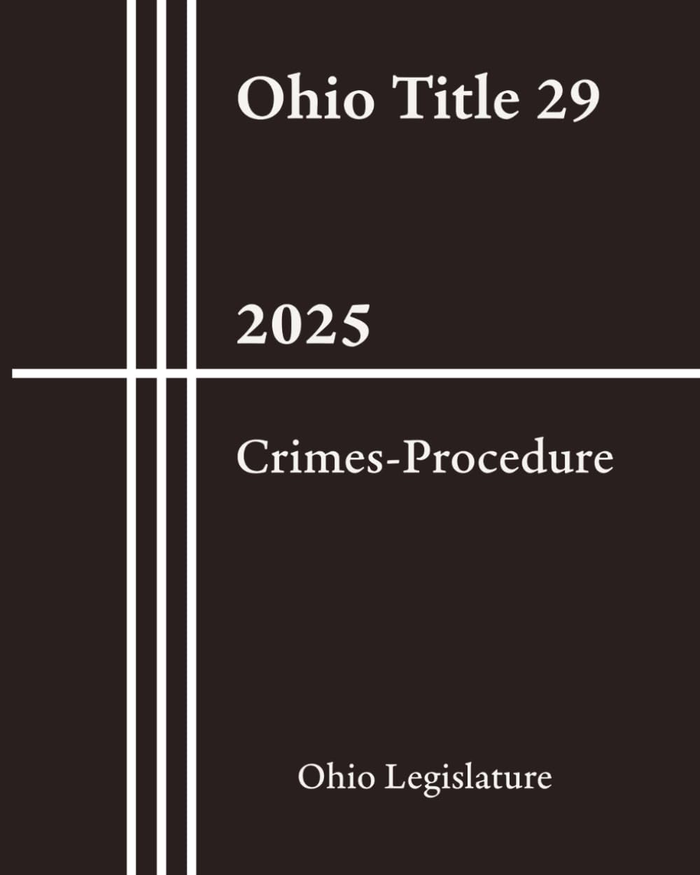 Ohio Title 29 - Crimes and Procedure 2025 baixar livro de graça
