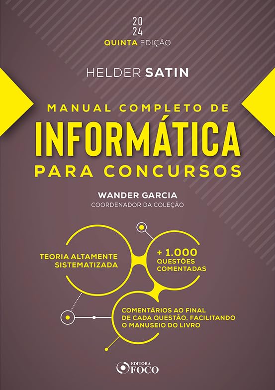 Manual Completo de Informática para Concursos - 5ª Ed - 2024 baixar o livro de graça