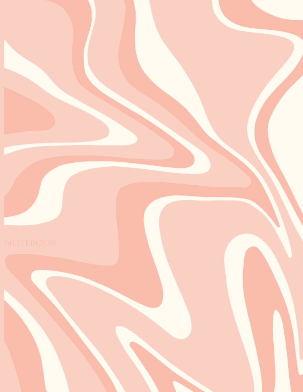 capítulo por capítulo baixar Aesthetic Notebook: Retro Swirl, Cute Notebook for School, College Ruled, Blank Lined Notebook Journal, Retro Aesthetic Cover, Pastel Orange