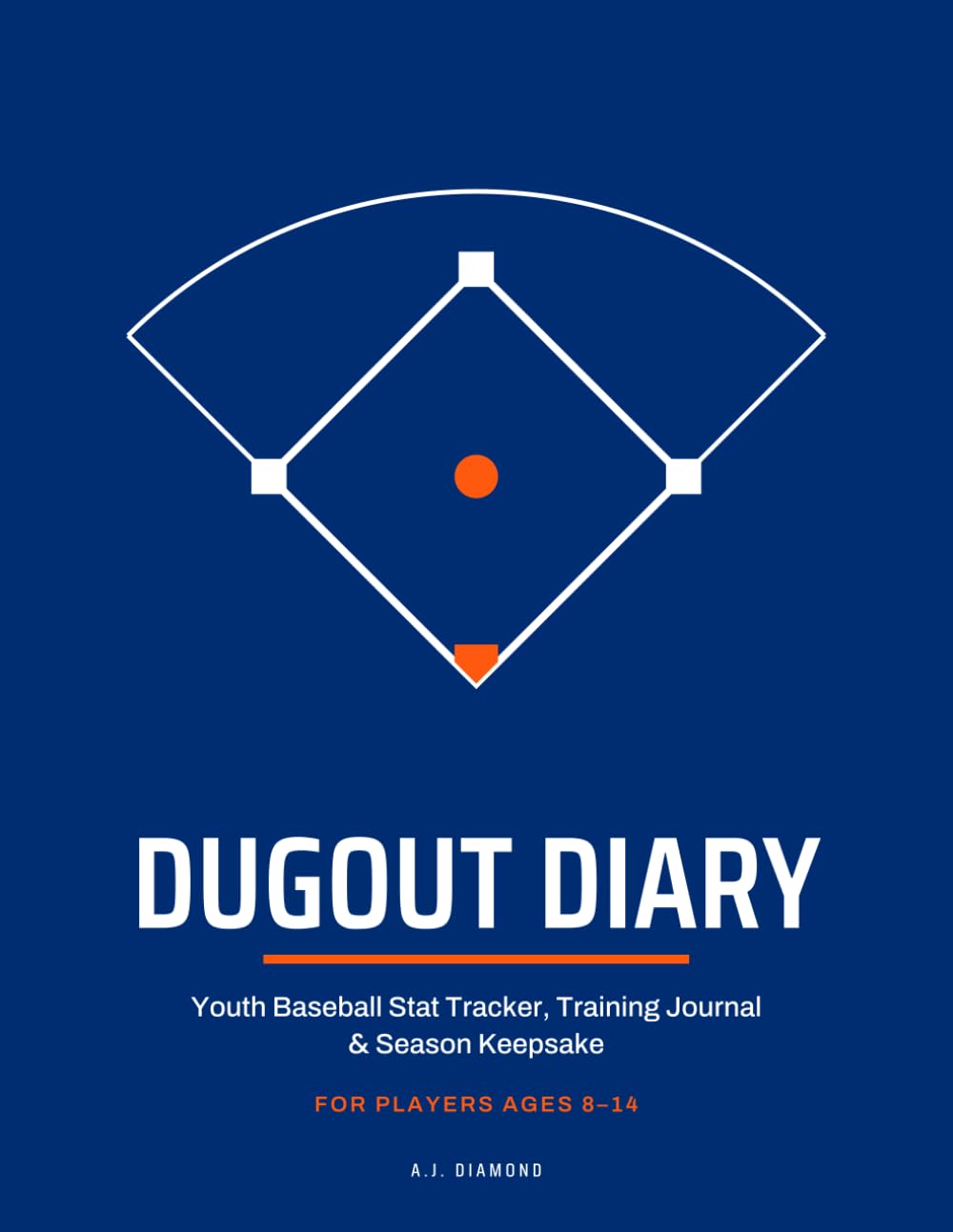 Dugout Diary: Youth Baseball Stat Tracker, Training Journal & Season Keepsake for Players Ages 8–14 baixar livro de graça
