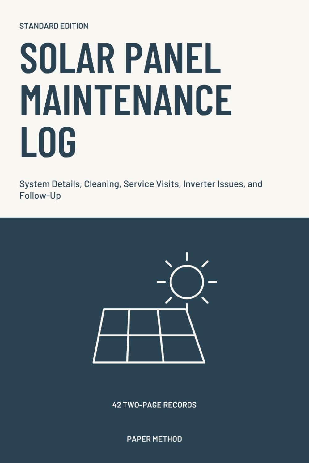 Solar Panel Maintenance Log: Service Records, Repairs, and Inspection Tracking baixar livro de graça