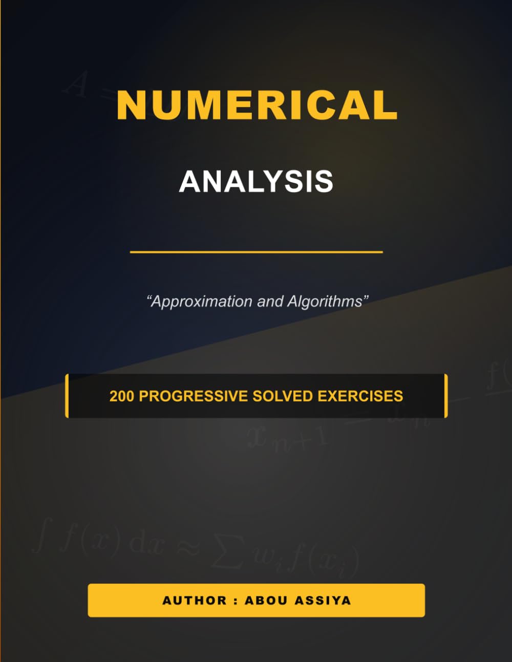 Numerical Analysis: Approximation and Algorithms - 200 progressive solved exercises baixar o livro de graça