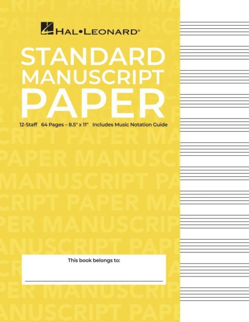 Standard Manuscript Paper ( Yellow Cover) baixar o livro de graça