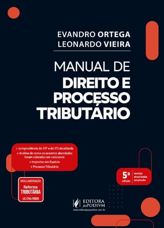Manual de Direito e Processo Tributário - 5ª Edição (2025) baixar o livro de graça