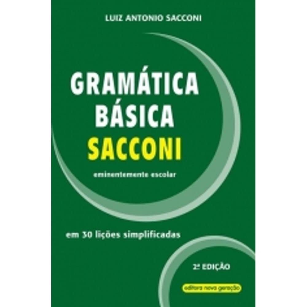 ler totalmente Gramática Básica Sacconi
