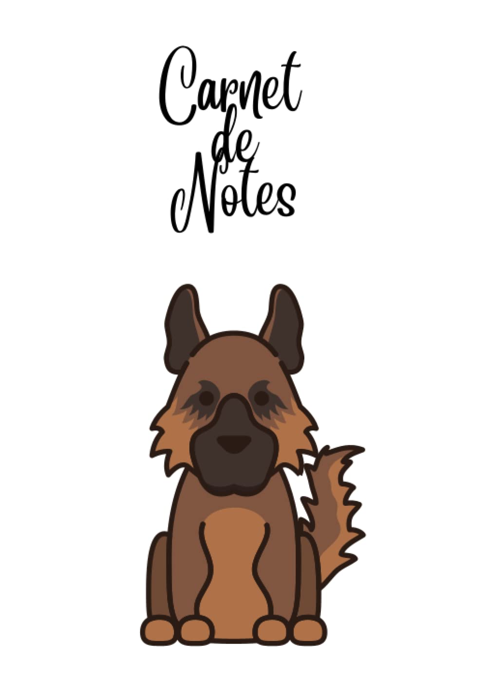 ler totalmente Carnet de notes chien: Cahier de notes design animal chien - 100 pages lignés modernes - Prise de notes agréable - Format 17.7 x 25.4 cm (French Edition)