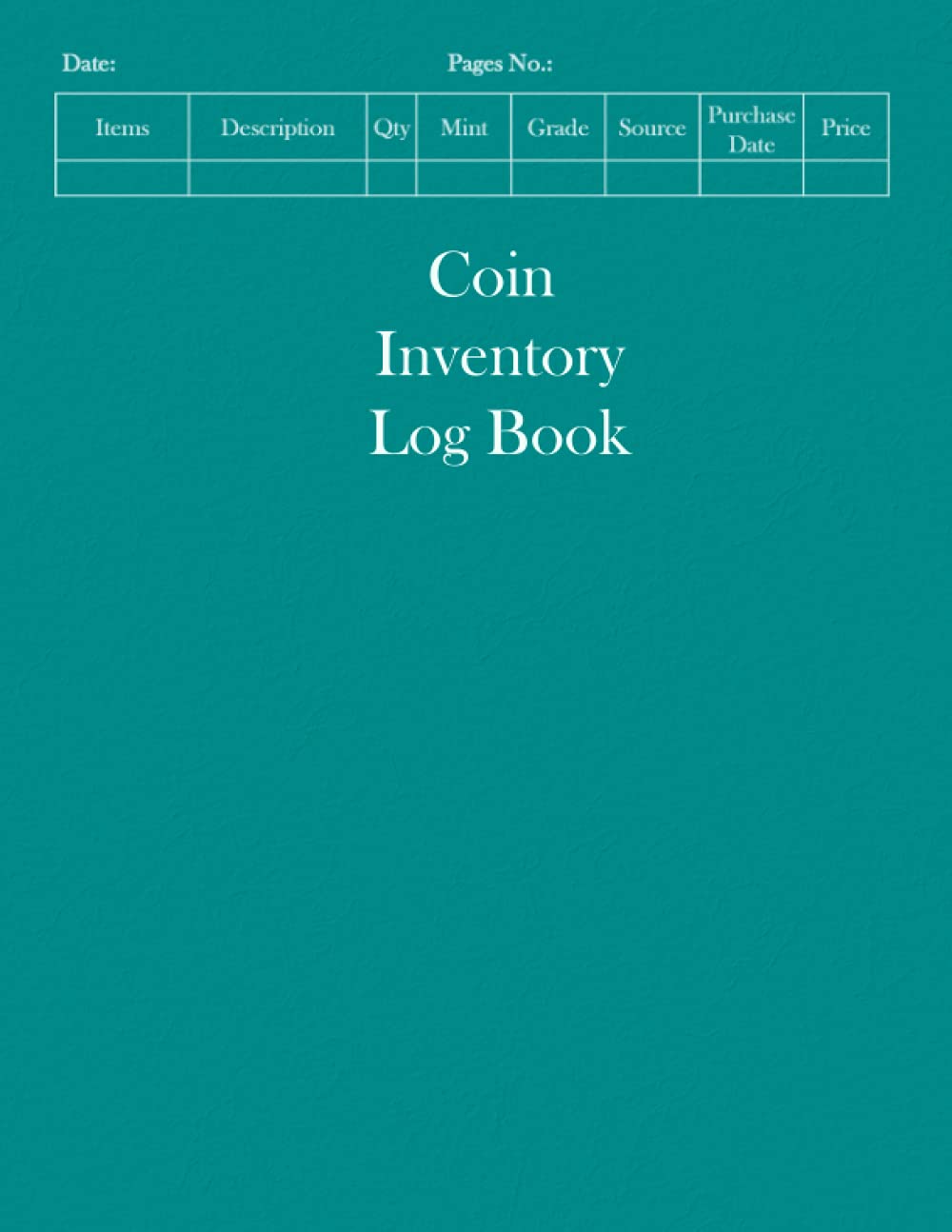 capítulo por capítulo baixar Coin Inventory Log Book: Coin Collection notebook, checklist, For Coin collectors, Collectible Coin Inventory Log, Collection Supplies, Catalog,... track coin collection, 8.5 x 11 inches, large