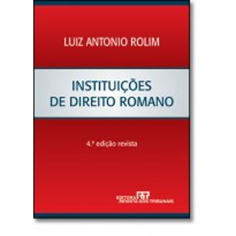 capítulo por capítulo baixar Instituições De Direito Romano