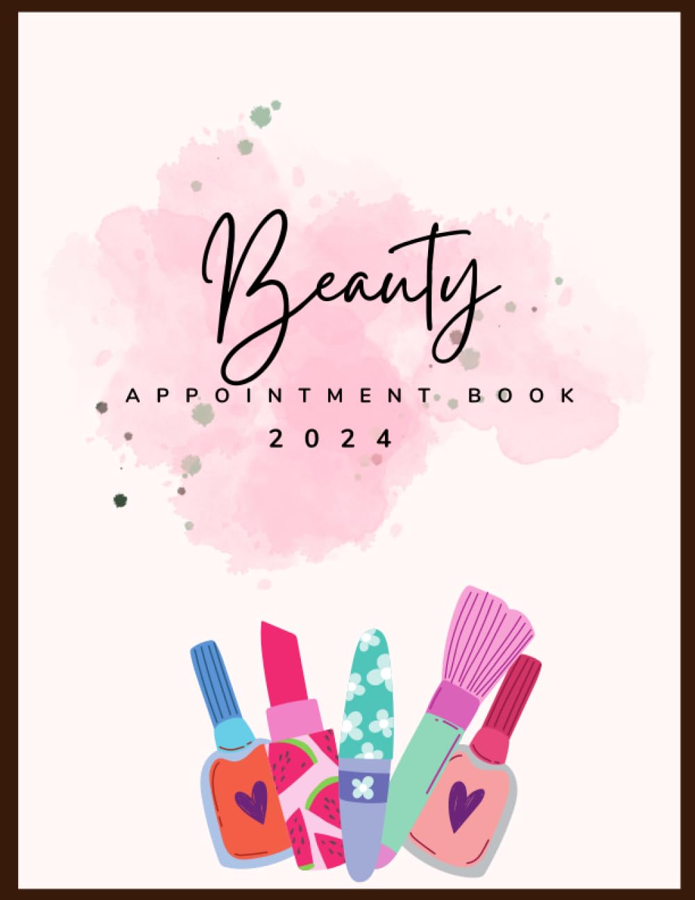 ler totalmente Beauty Appointment Book 2024: Appointment Diary 2024 with Time Slots Hourly Schedule 15 Minutes Interval | Weekly & Daily Appointment Notebook for Salon, Spa, Hairdressing & Hair Stylist.