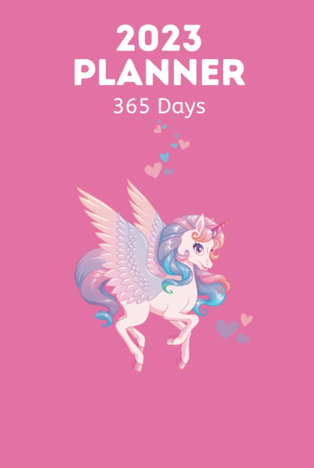 capítulo por capítulo baixar Unicorn Planner 365 day 2023 Daily Planner: Daily and Monthly Planner January to December 2023