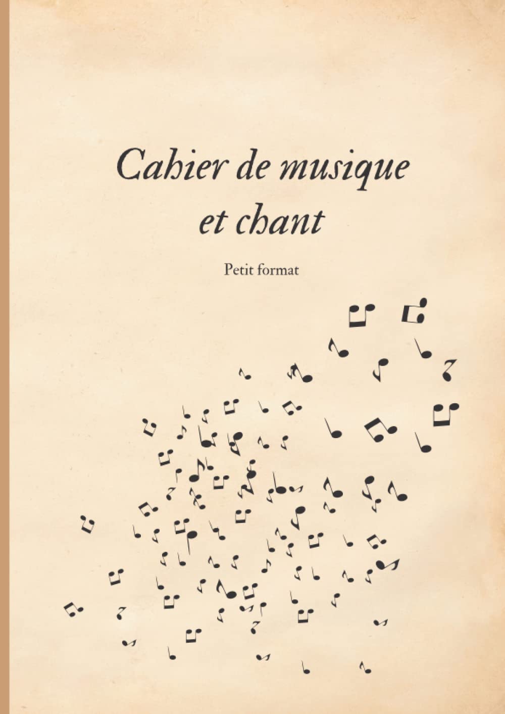 ler totalmente Cahier de musique et chant petit format: Carnet de partitions petit format 17x22 48 pages grands carreaux - Notes de musique (French Edition)