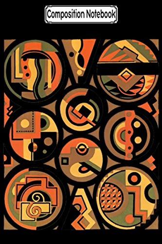 Composition Notebook: Vintage art deco pochoir jazz geometric circles Journal Notebook Blank Lined Ruled 6x9 100 Pages baixar o livro de graça