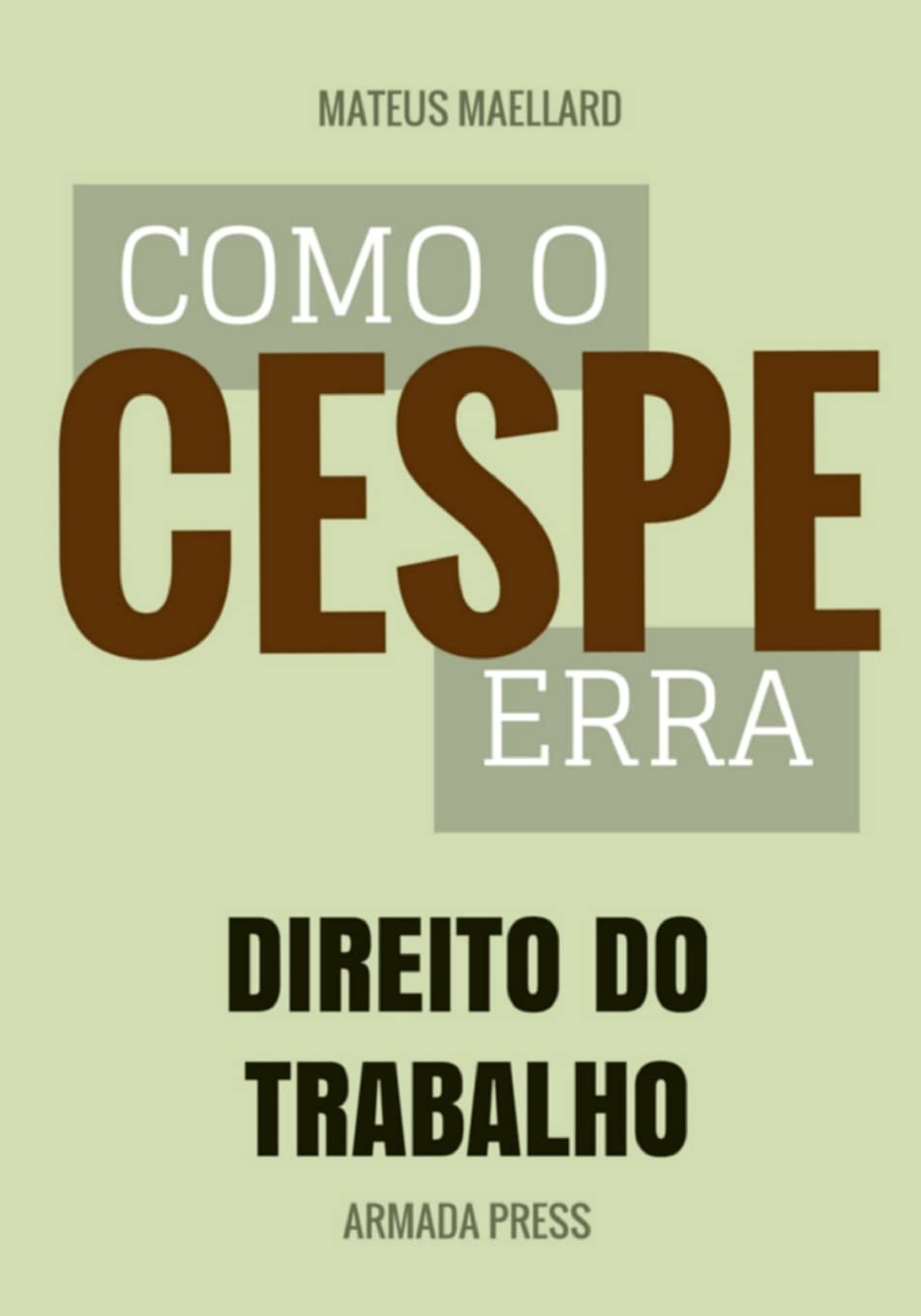 Como o Cespe erra: Direito do Trabalho: 19 baixar livro de graça