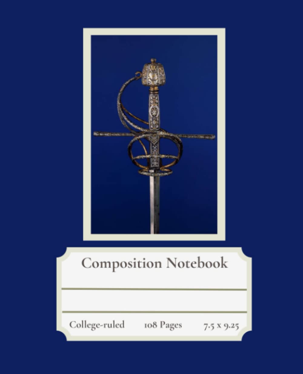 ler totalmente Fencing Composition Notebook: College-Ruled Blank Journal for School, Work, Home