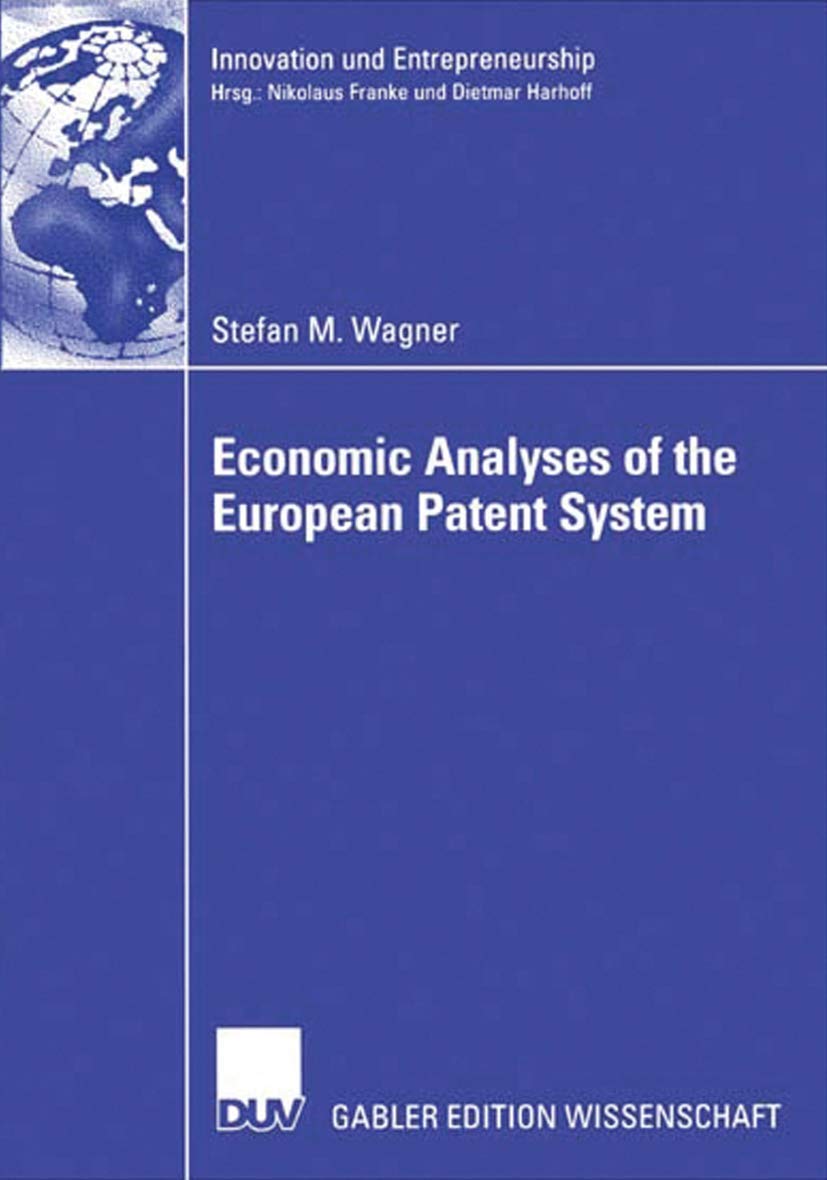 Economic Analyses of the European Patent System baixar livro de graça