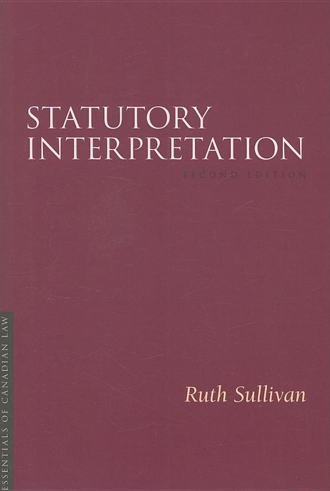 Statutory Interpretation, 2/E baixar livro de graça