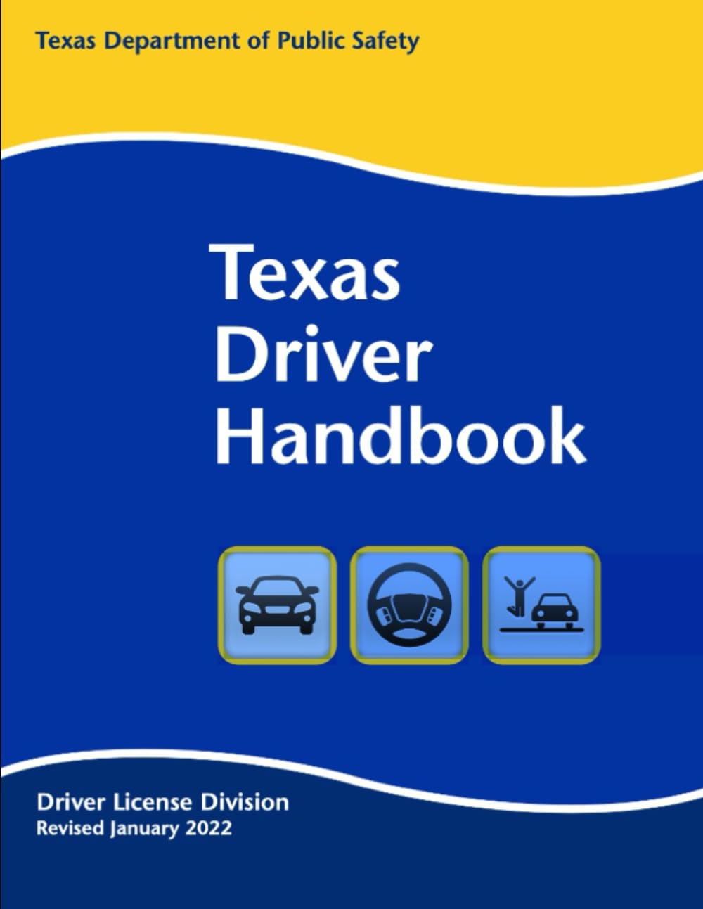 ler totalmente Texas Driver Handbook: Revised January 2022 - Texas Drivers License Handbook - Original and Unchanged (Color Print)