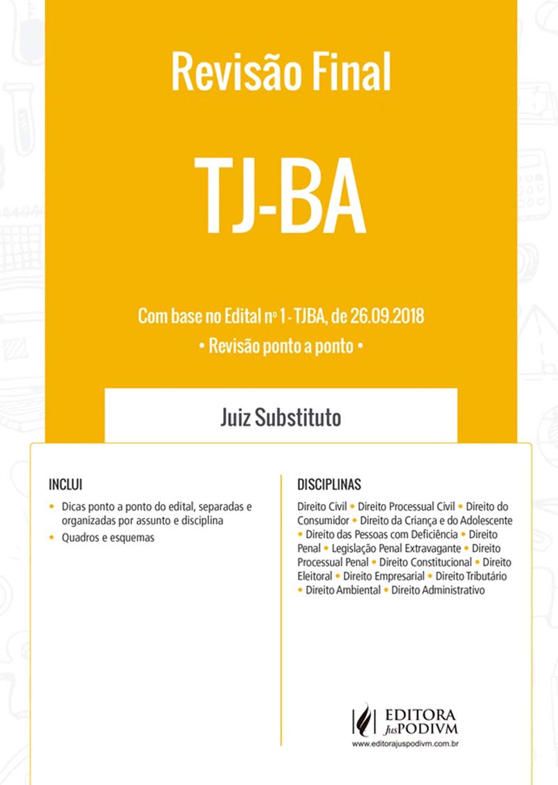 ler totalmente Revisão Final: TJ-BA - Revisão Ponto a Ponto