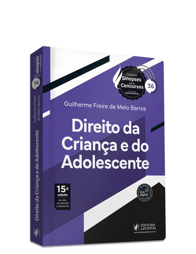 Sinopses para Concursos - v.36 - Direito da Criança e do Adolescente (2026) baixar o livro de graça