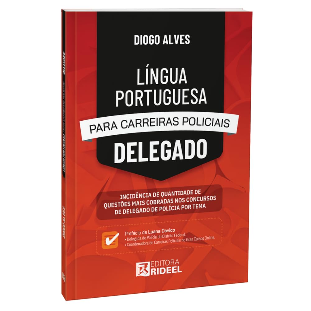 ler totalmente Língua Portuguesa para Carreiras Policiais - Delegado