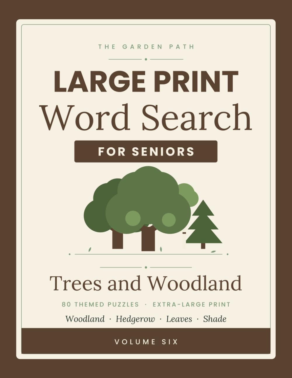 capítulo por capítulo baixar Large Print Word Search for Seniors: Trees and Woodland: 80 Themed Puzzles in Extra Large Print (The Garden Path)