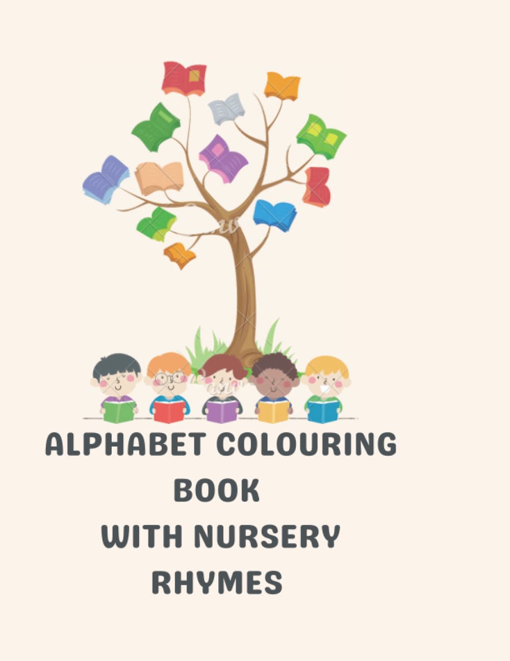 A - Z Colouring Book: With Nursery Rhymes