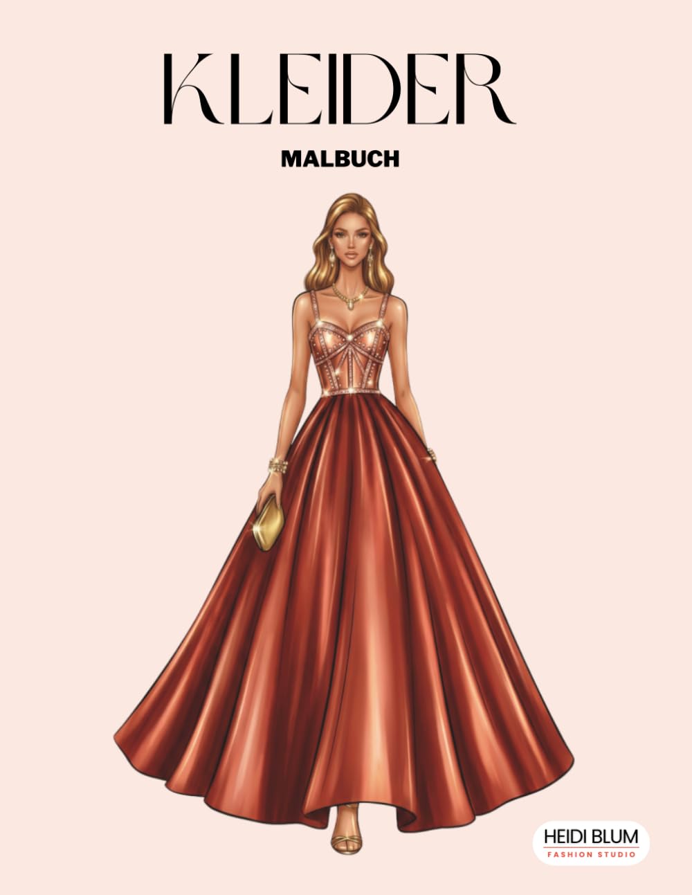 capítulo por capítulo baixar Kleider-Malbuch: Elegante, festliche Kleider, Abendkleider (German Edition)