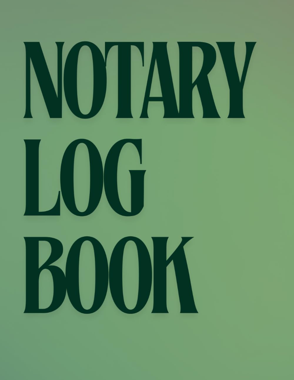 capítulo por capítulo baixar Notary Log Book: Journal for Keeping a Record of Notarial Acts - Notary Journal Public Record Log Book - 8.5 x 11 Inches - 120 Pages - Green Text Cover