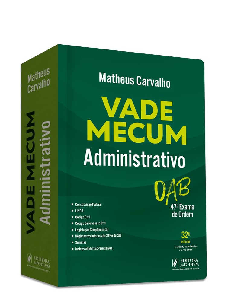 Vade Mecum Administrativo - 47º Exame de Ordem baixar livro de graça