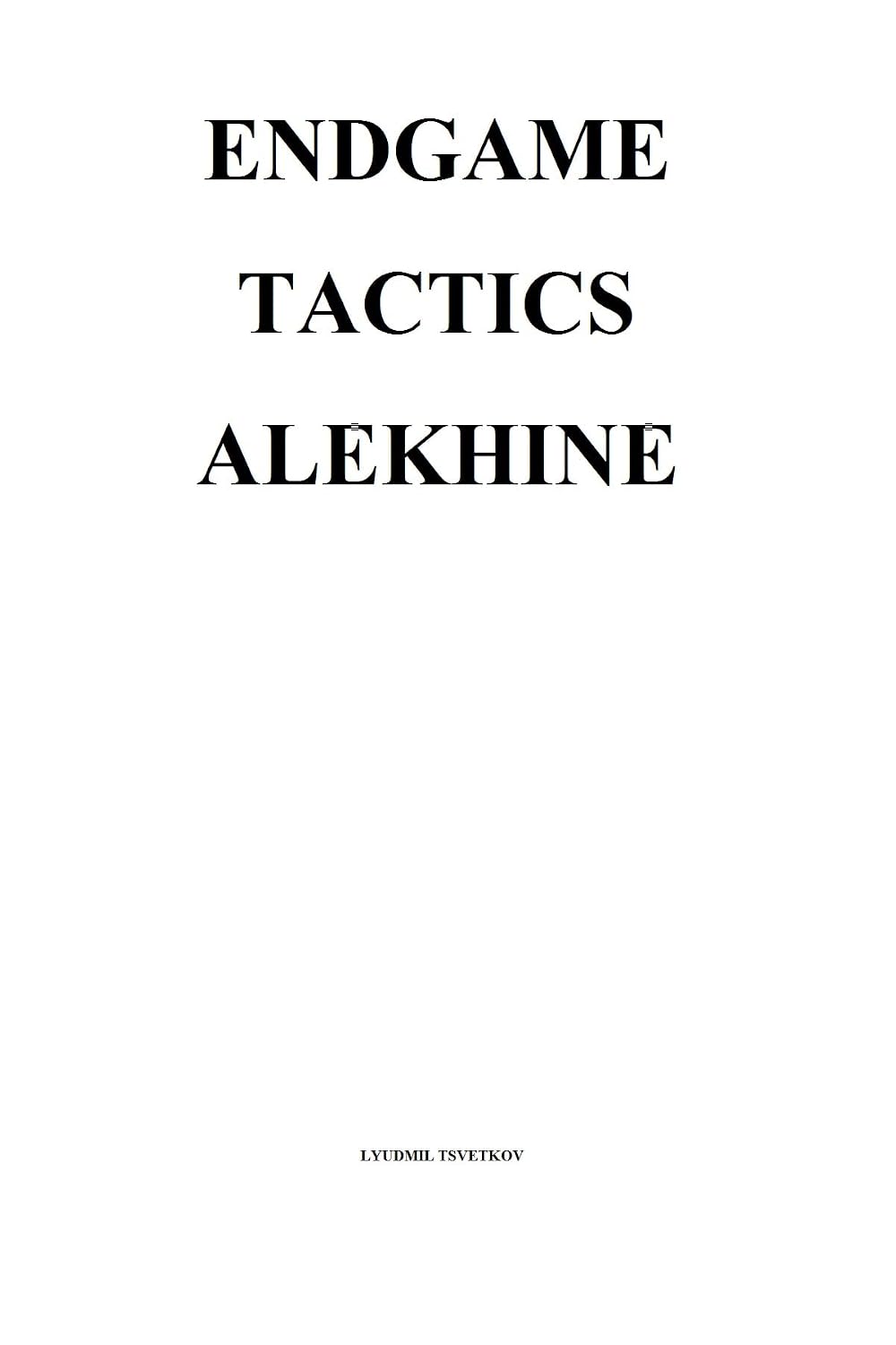capítulo por capítulo baixar Endgame Tactics: Alekhine (English Edition)