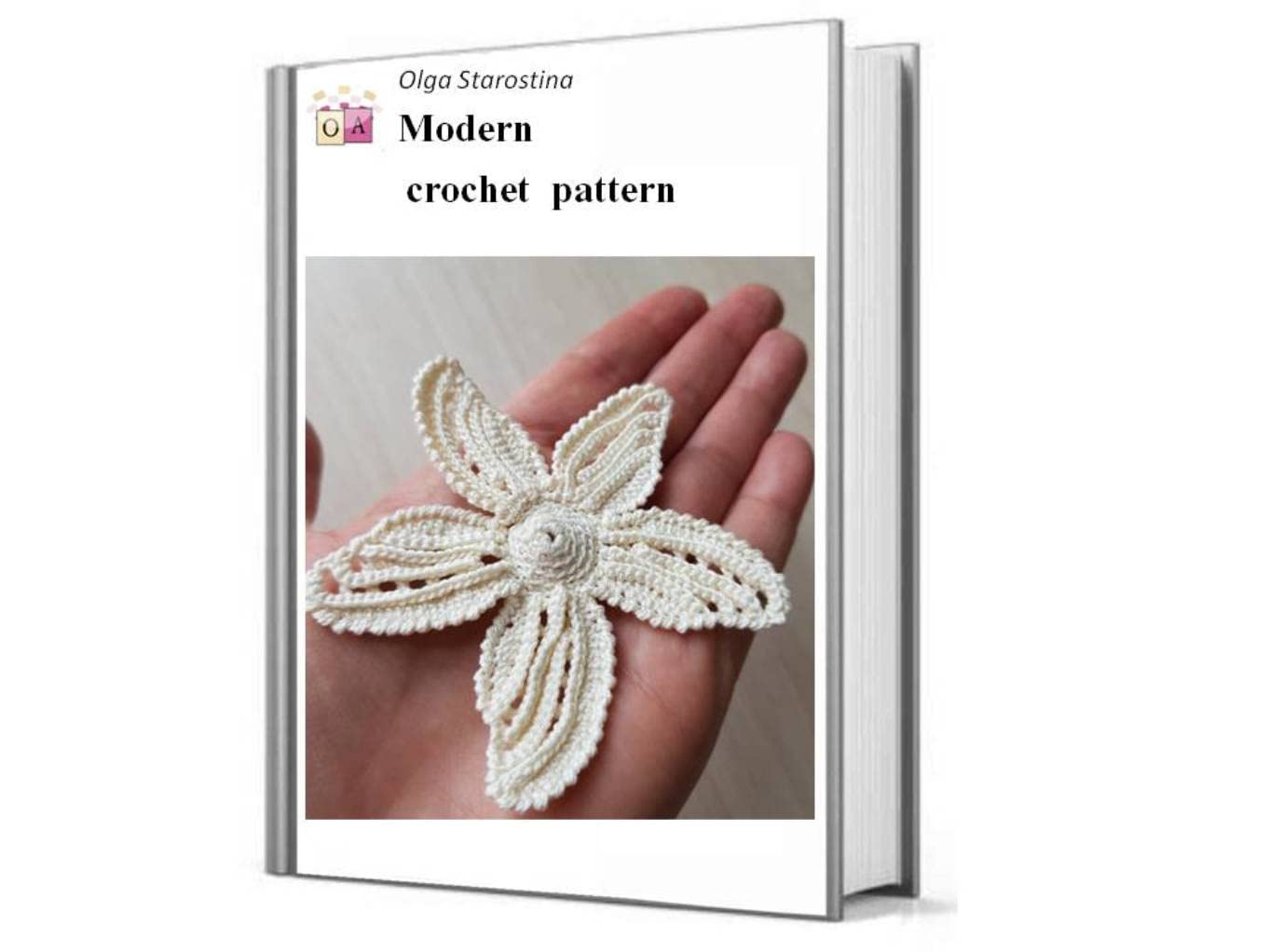 Сrochet pattern flower (Modern Irish Crochet Lace Pattern) (English Edition) baixar o livro de graça