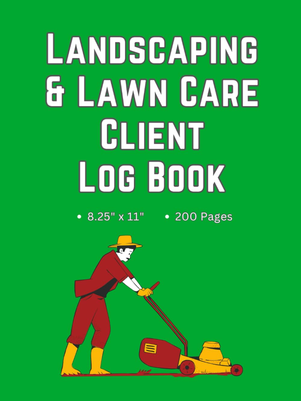 Landscaping and Lawn Care Client Log Book- Large size & Durable: 200 Pages to Record Your Clients, Jobs, and Payments with Crew Signature - All in One Place baixar livro de graça