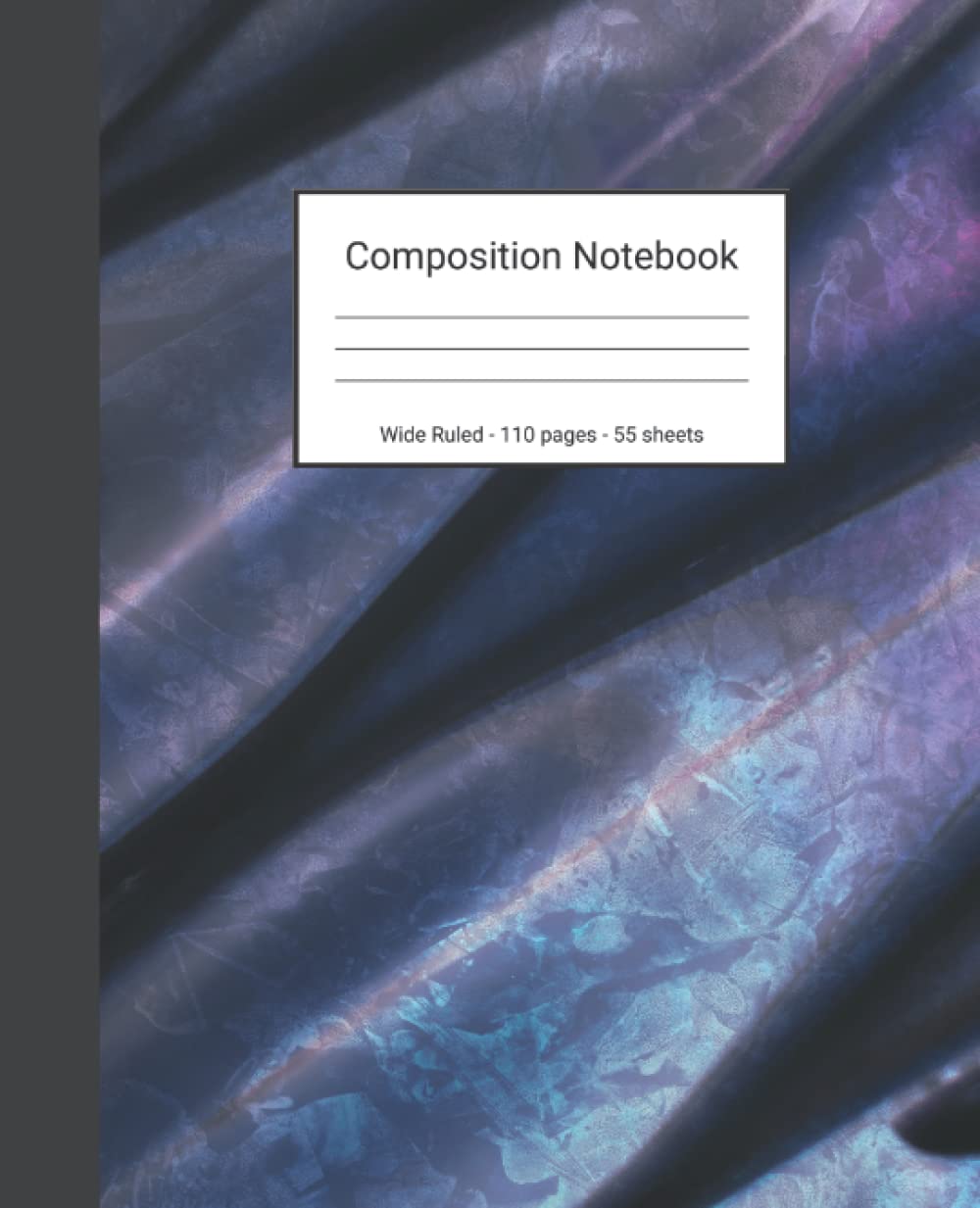capítulo por capítulo baixar Composition Notebook: Wide Ruled Paper Notebook Journal - Grey And Blue Abstract Painting - Blank Wide Lined Workbook
