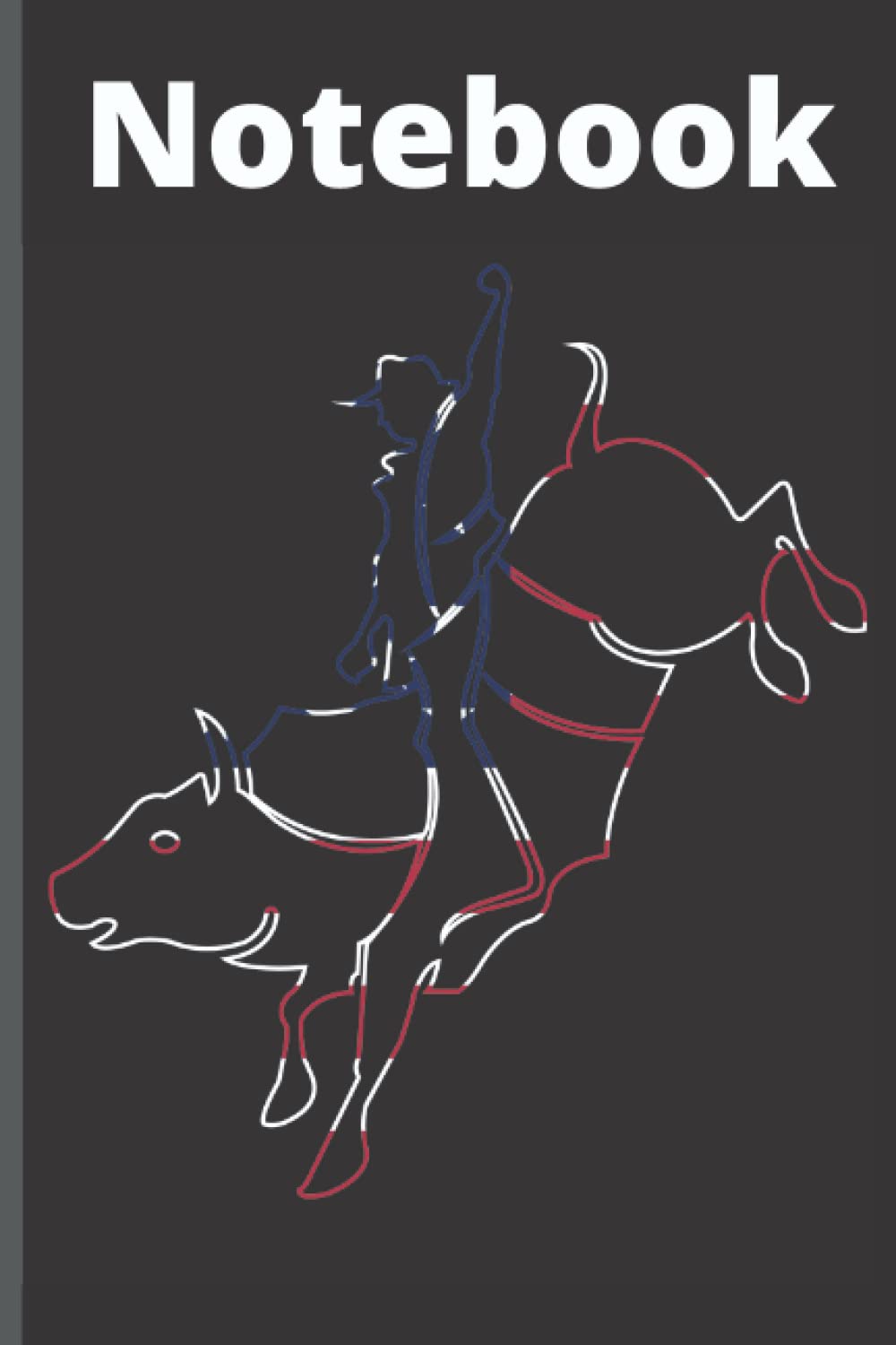 capítulo por capítulo baixar Bull Rider Cowboy American Flag Graph Paper Notebook: Cowboy Lovers 120 Pages 6x9 In Graph Paper Notebook