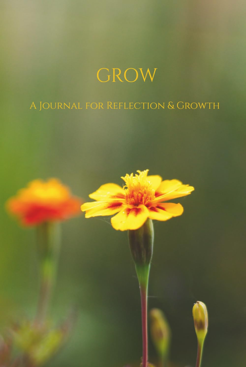capítulo por capítulo baixar GROW: A Journal for Reflection & Growth | Minimalist Floral Fine Art Cover, Original Photography Design | 6x9 Compact Notebook, 120 Pages, Cream Paper